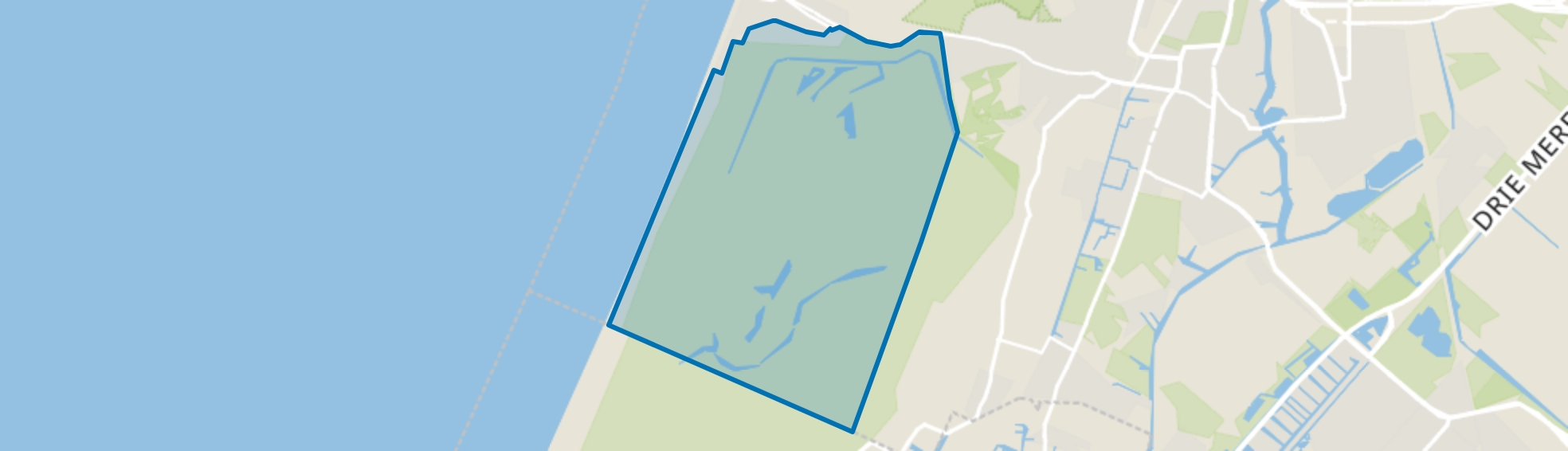 Zuid duinen, Zandvoort map