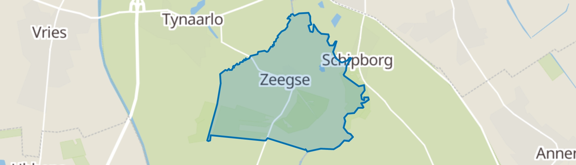 Zeegse map