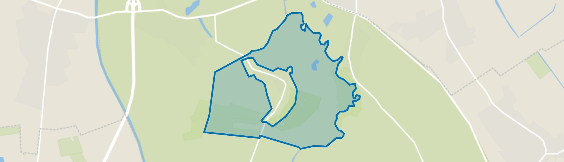 Verspreide huizen Zeegse, Zeegse map