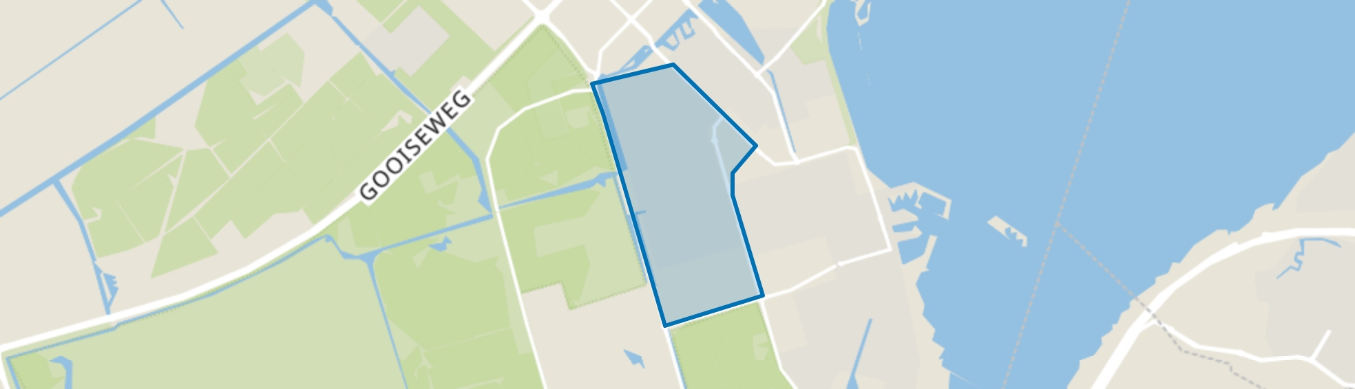 Derde woonwijk, Zeewolde map