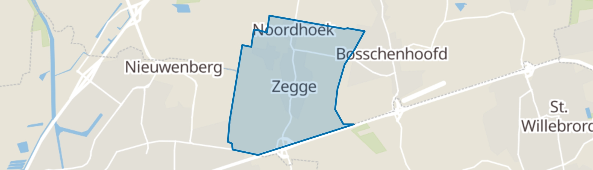 Zegge map