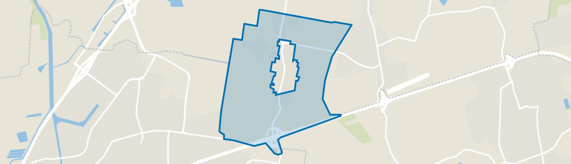 Verspreide huizen Zegge, Zegge map