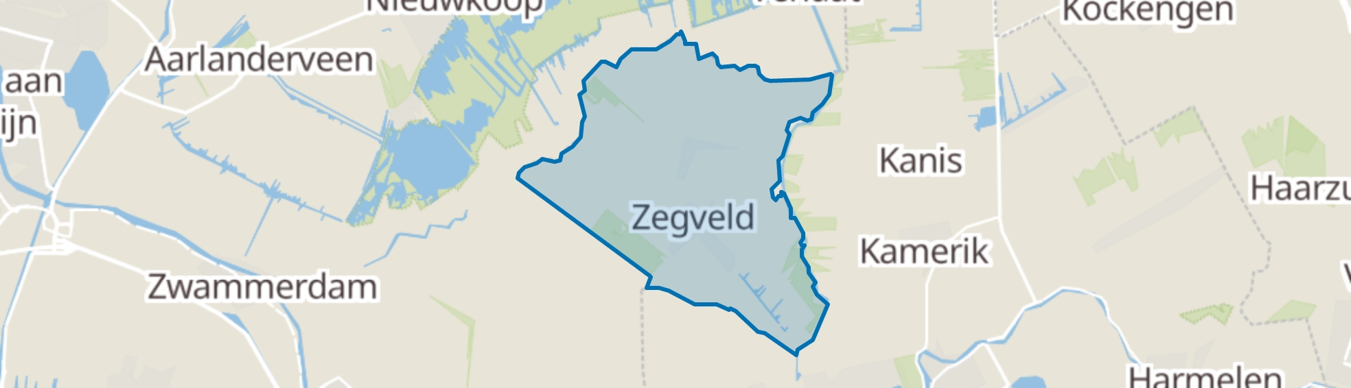 Zegveld map