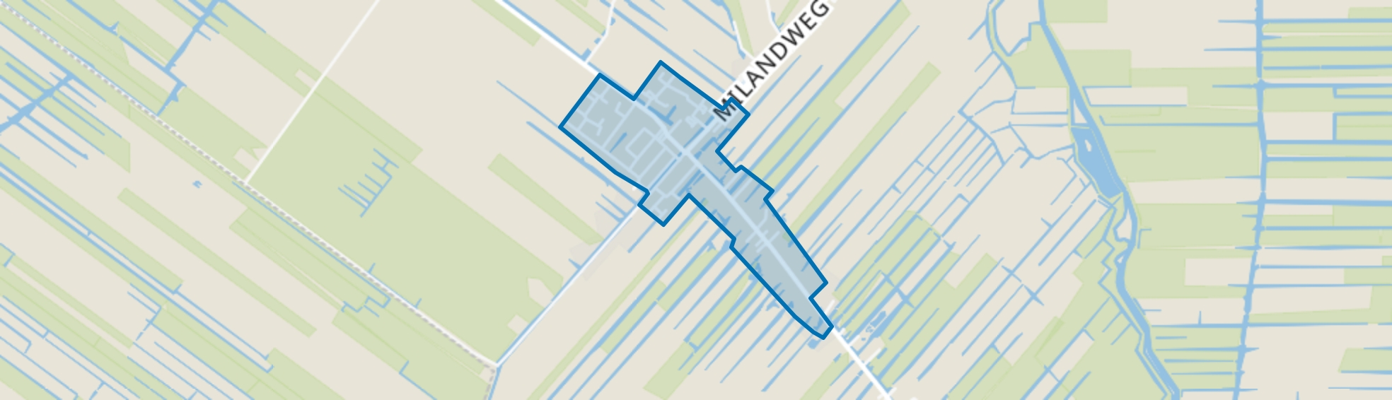 Zegveld (dorp), Zegveld map