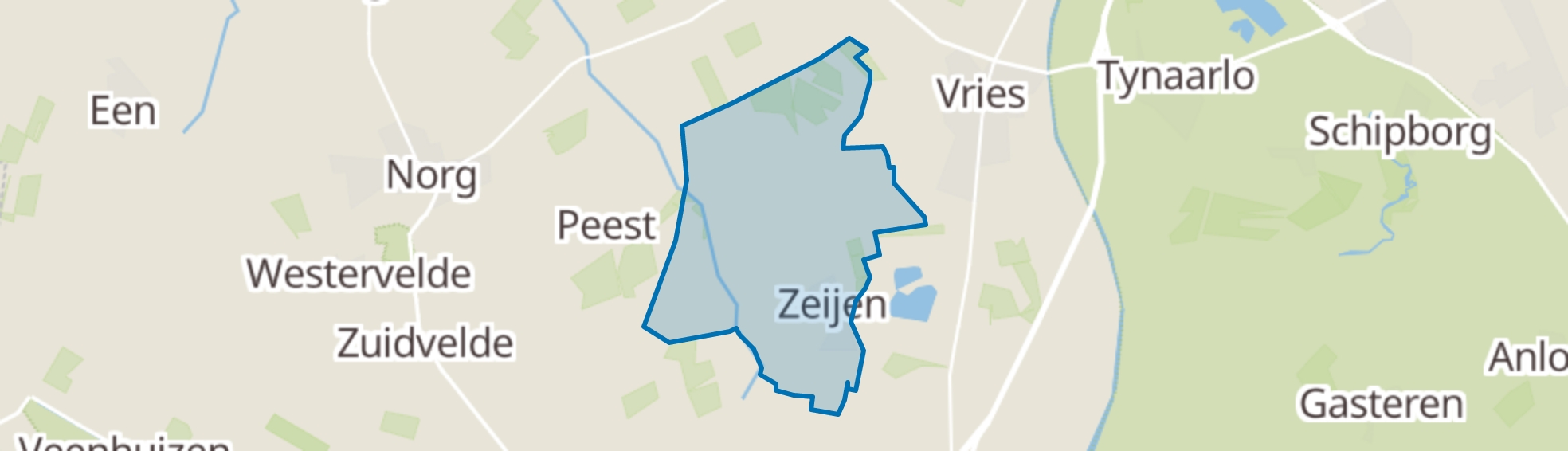 Zeijen map