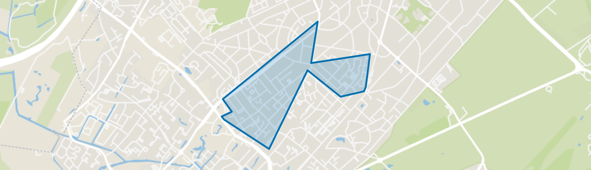 Centrumschil-Noord, Zeist map