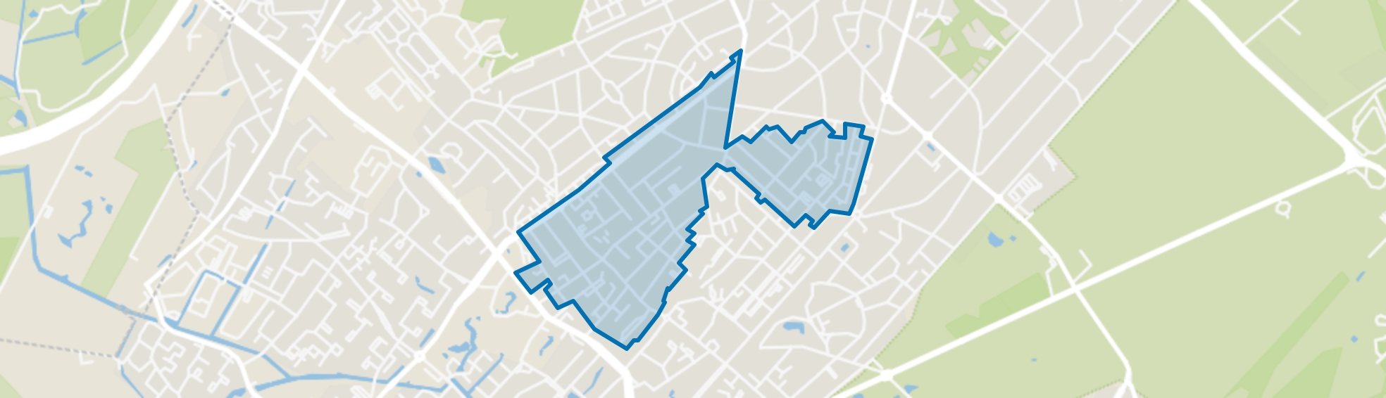 Centrumschil-Noord, Zeist map