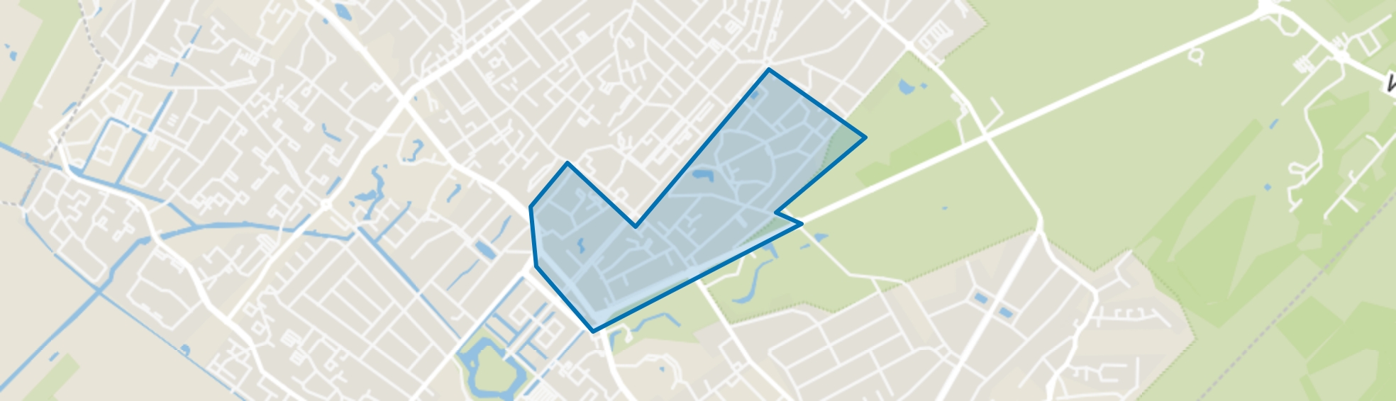Centrumschil-Zuid, Zeist map