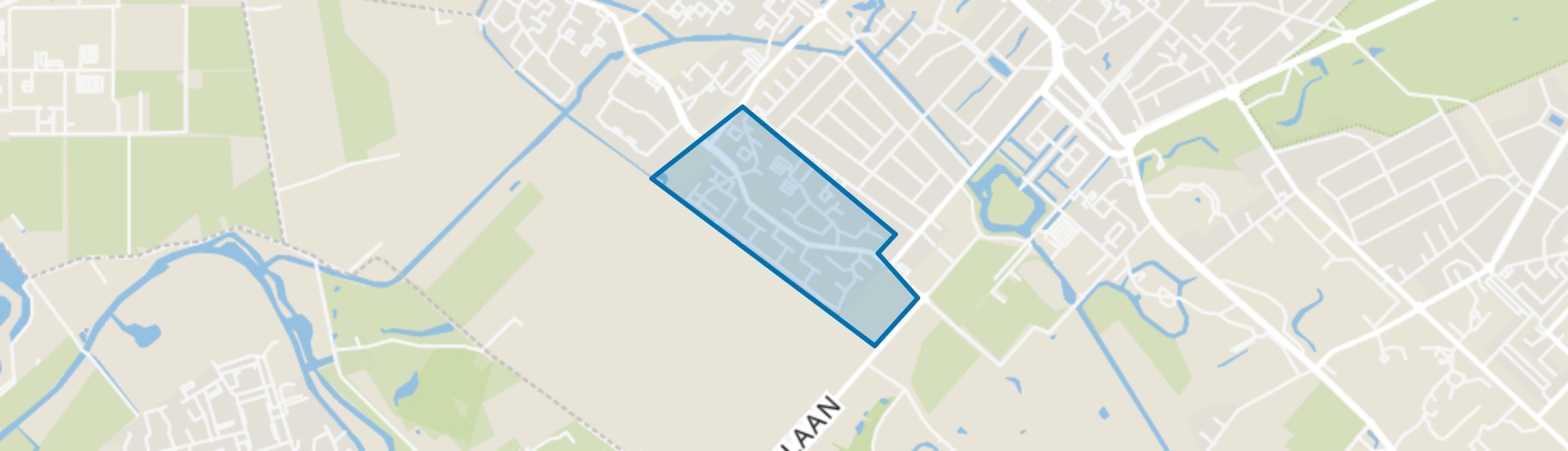 Couwenhoven, Zeist map
