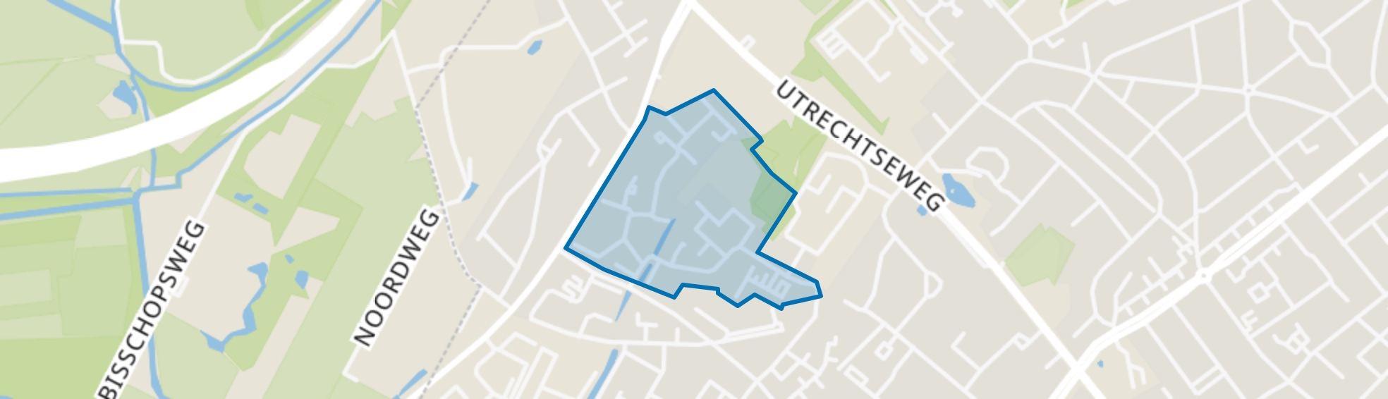 Crosestein, Zeist map