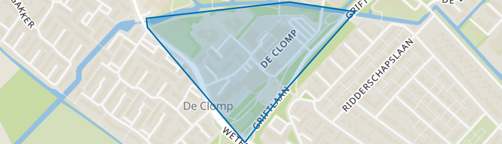 De Clomp, Zeist map