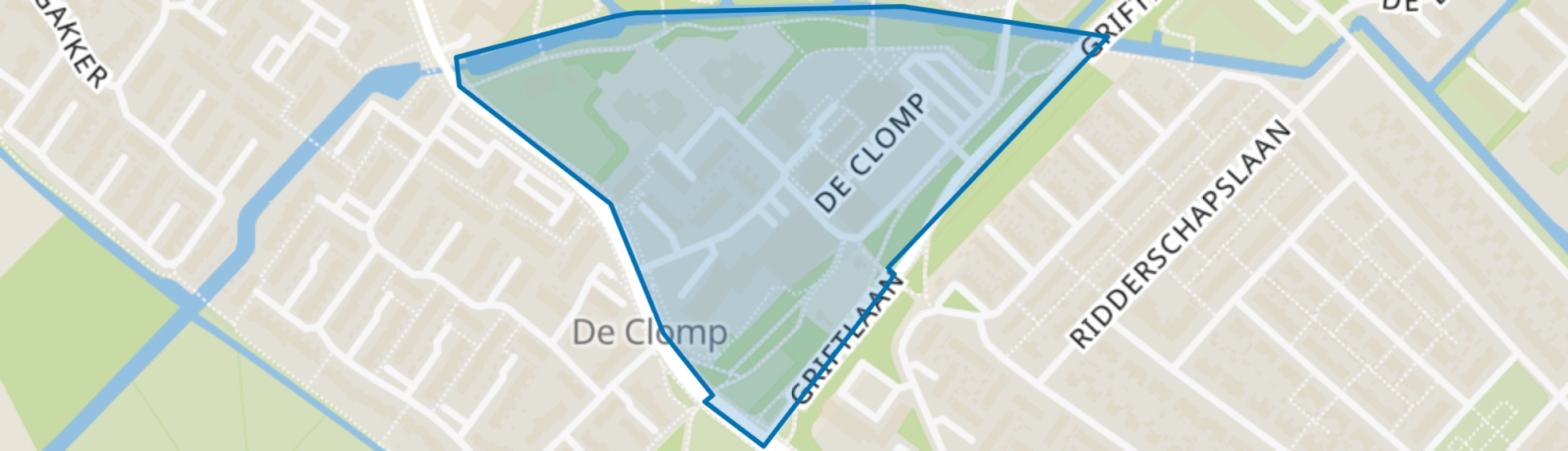 De Clomp, Zeist map