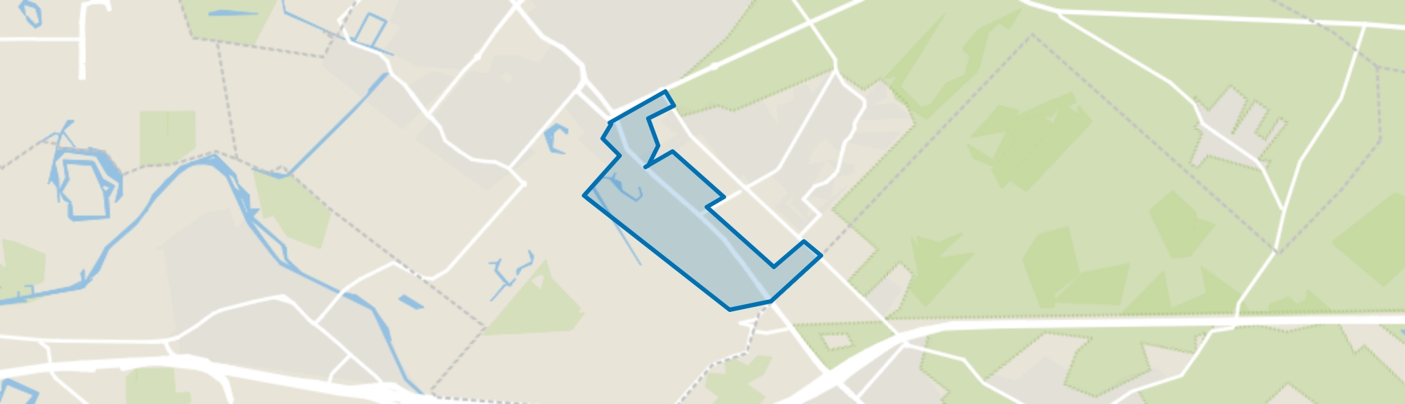 Driebergseweg, Zeist map