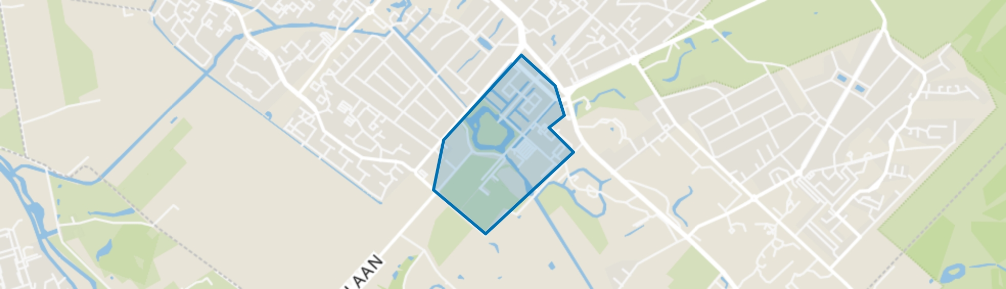 Het Slot en omgeving, Zeist map