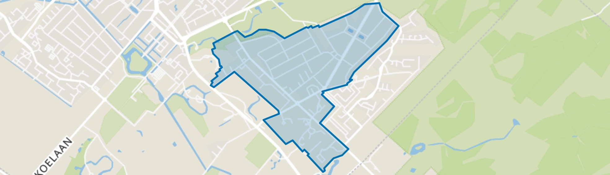 Hoge Dennen, Zeist map