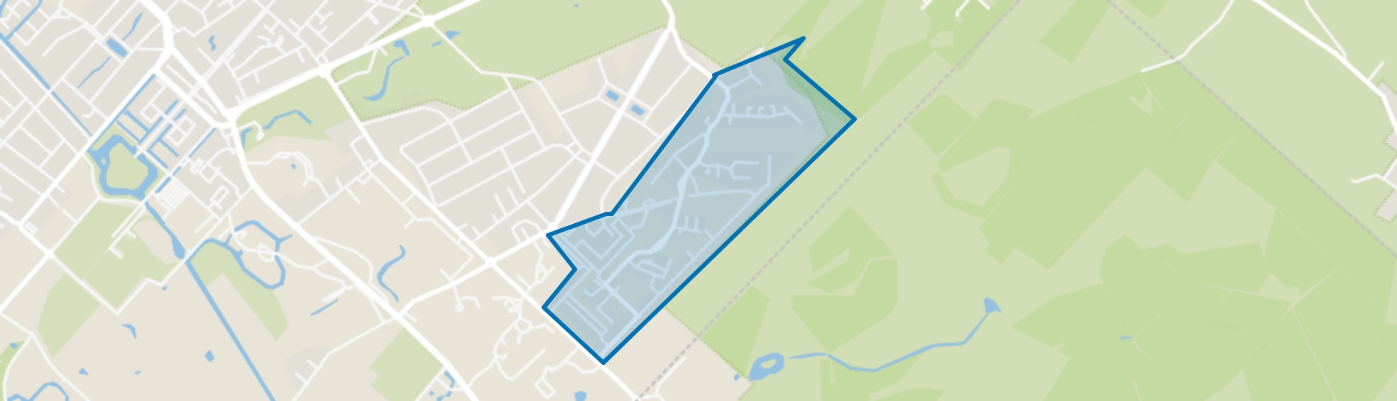 Kerckebosch, Zeist map