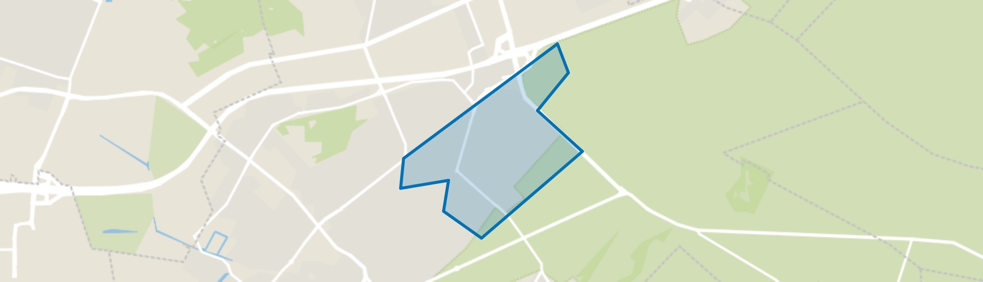 Lyceumkwartier, Zeist map