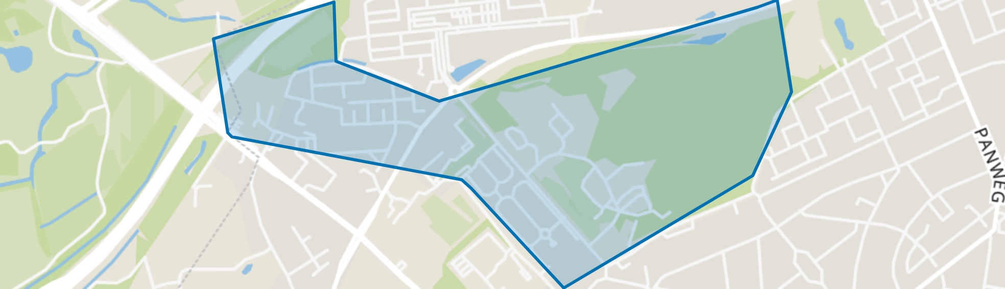 Mooi Zeist, Zeist map