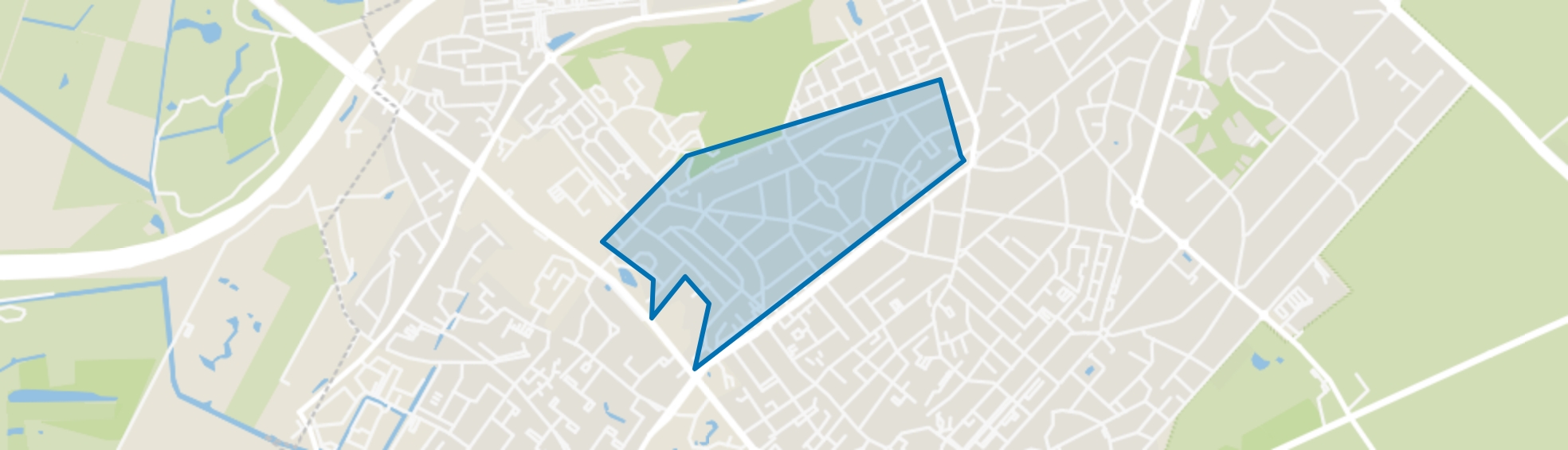 Patijnpark, Zeist map