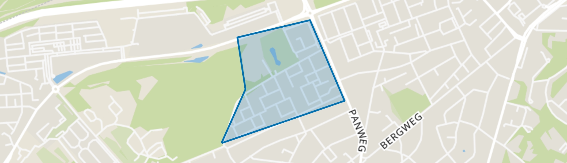 Staatsliedenkwartier, Zeist map