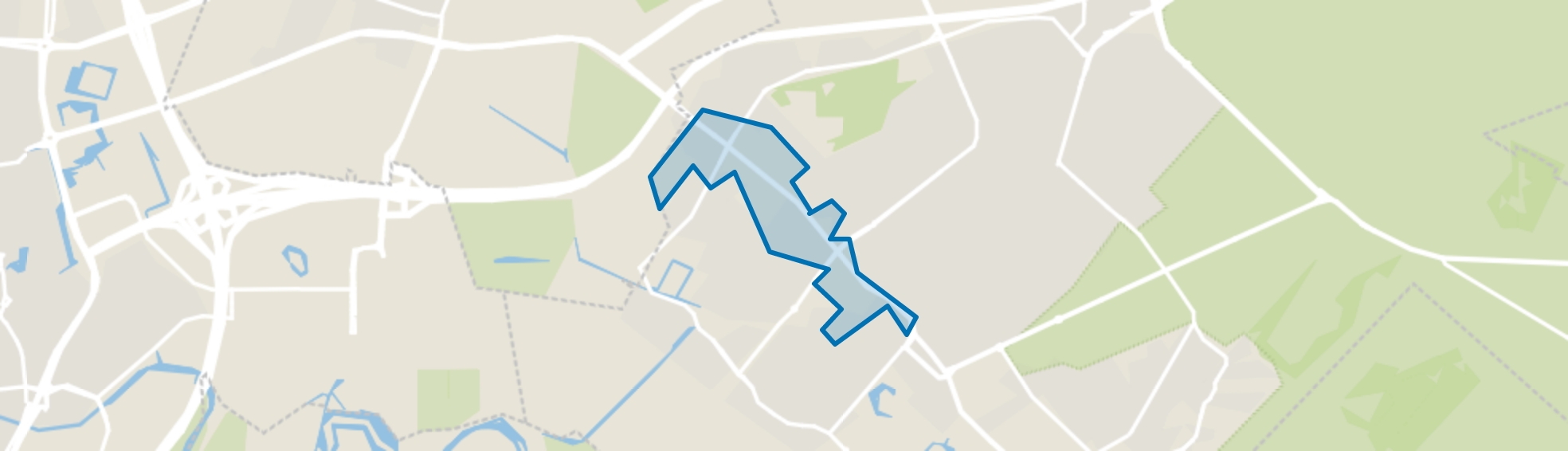 Utrechtseweg, Zeist map
