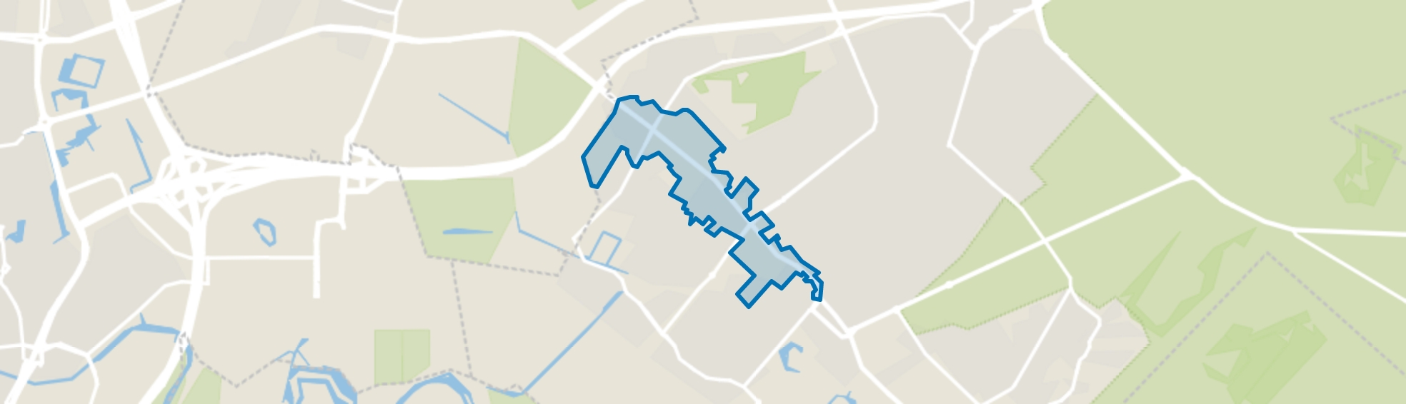 Utrechtseweg, Zeist map