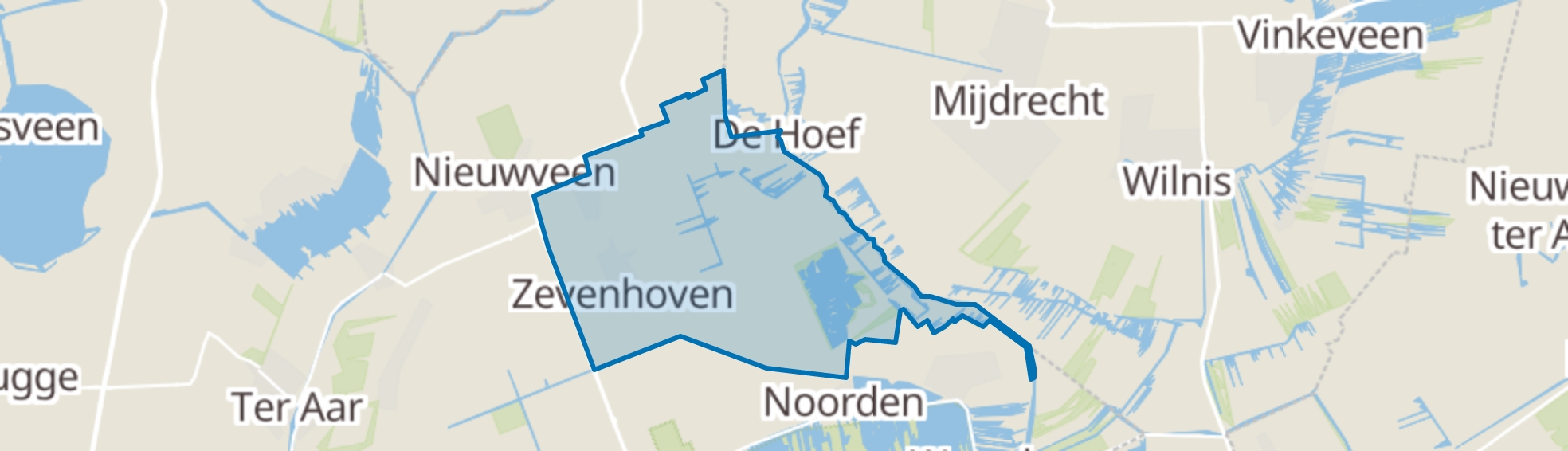 Zevenhoven map