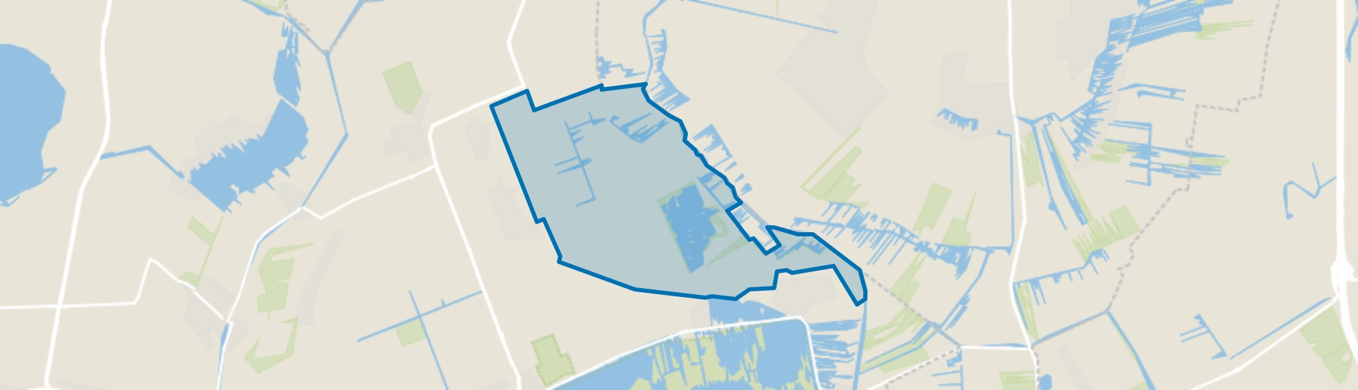 Verspreide huizen in het Oosten, Zevenhoven map