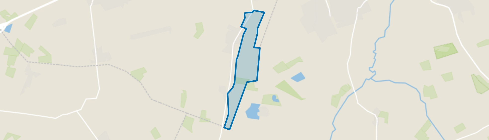 Buitengebied ten oosten van Zevenhuizen, Zevenhuizen (GR) map