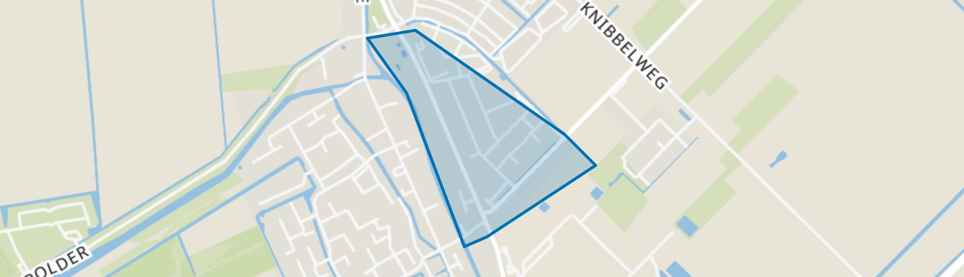 Zevenhuizen Bloemenbuurt, Zevenhuizen (ZH) map