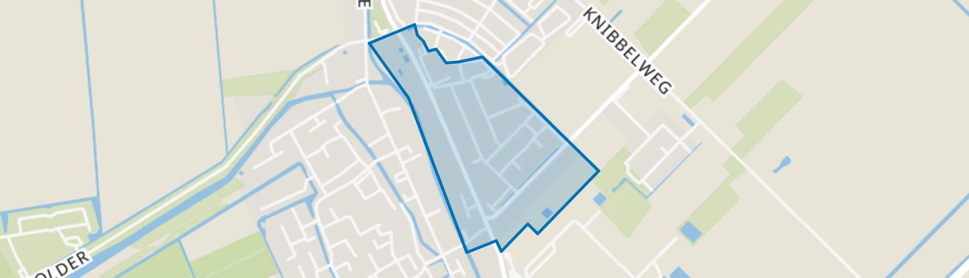 Zevenhuizen Bloemenbuurt, Zevenhuizen (ZH) map