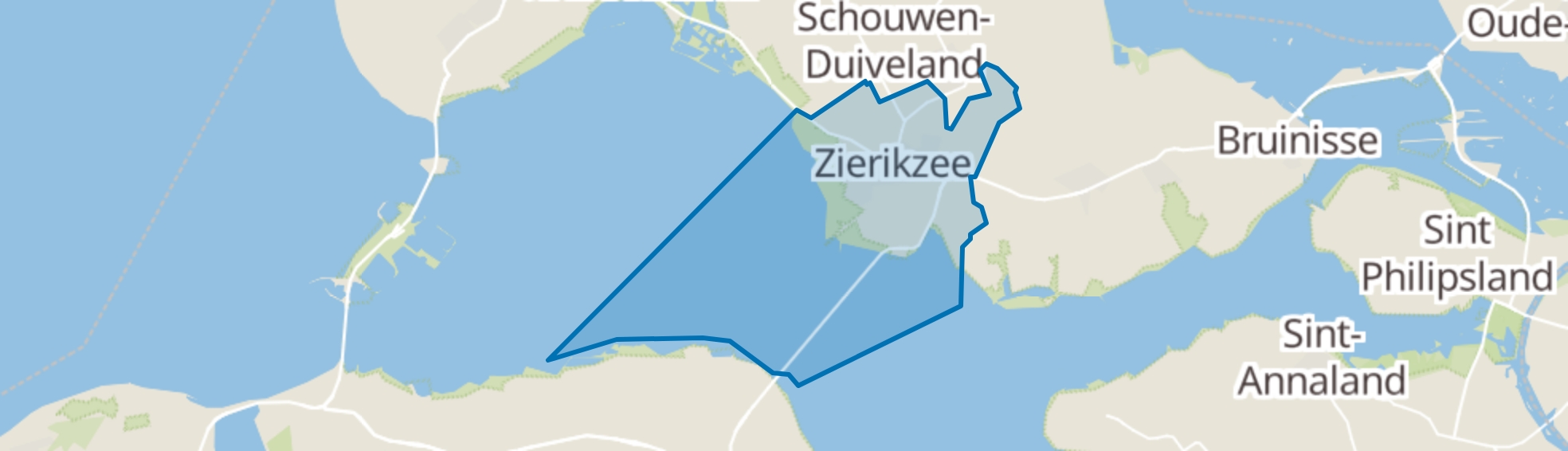 Zierikzee map