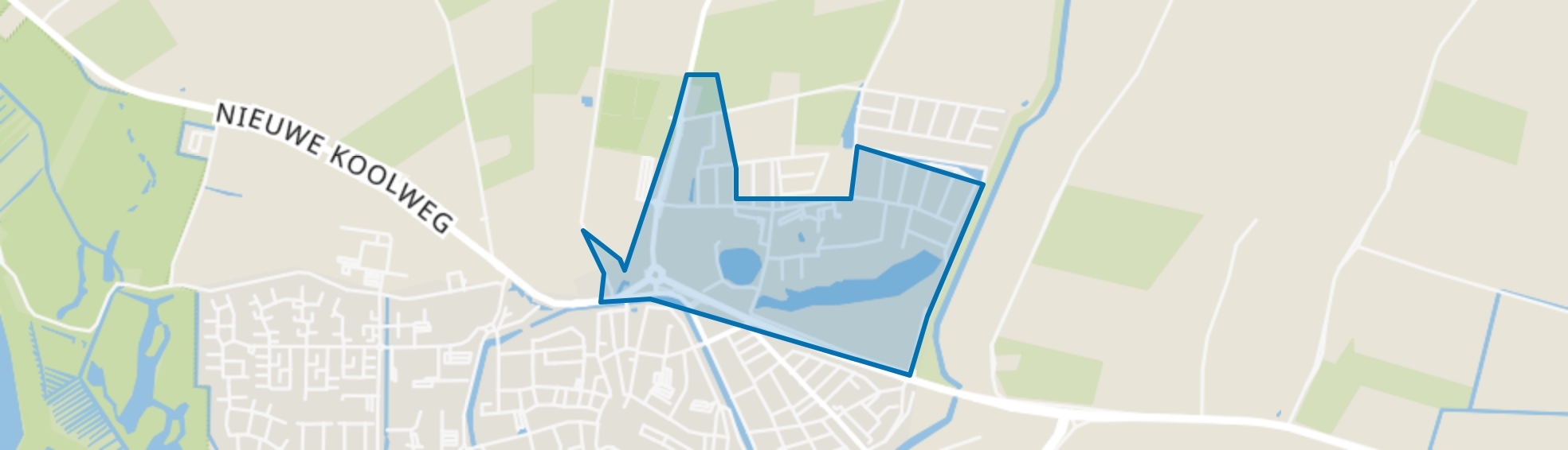 Kaaskenswater, Zierikzee map