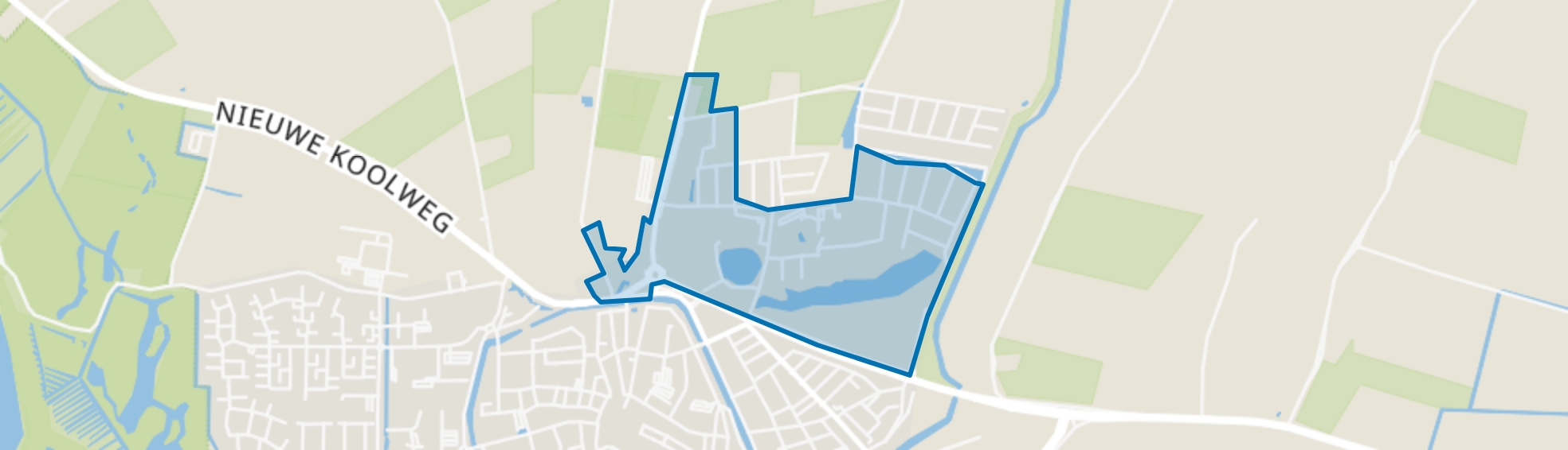 Kaaskenswater, Zierikzee map