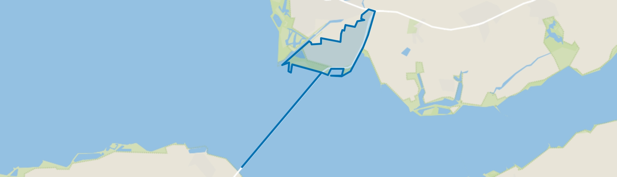 Verspreide huizen in het Zuiden, Zierikzee map