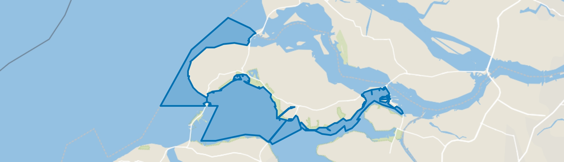 Water, Zierikzee map