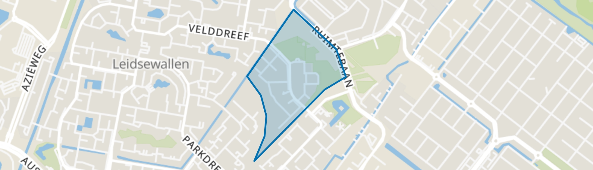 Akkersbuurt-West, Zoetermeer map
