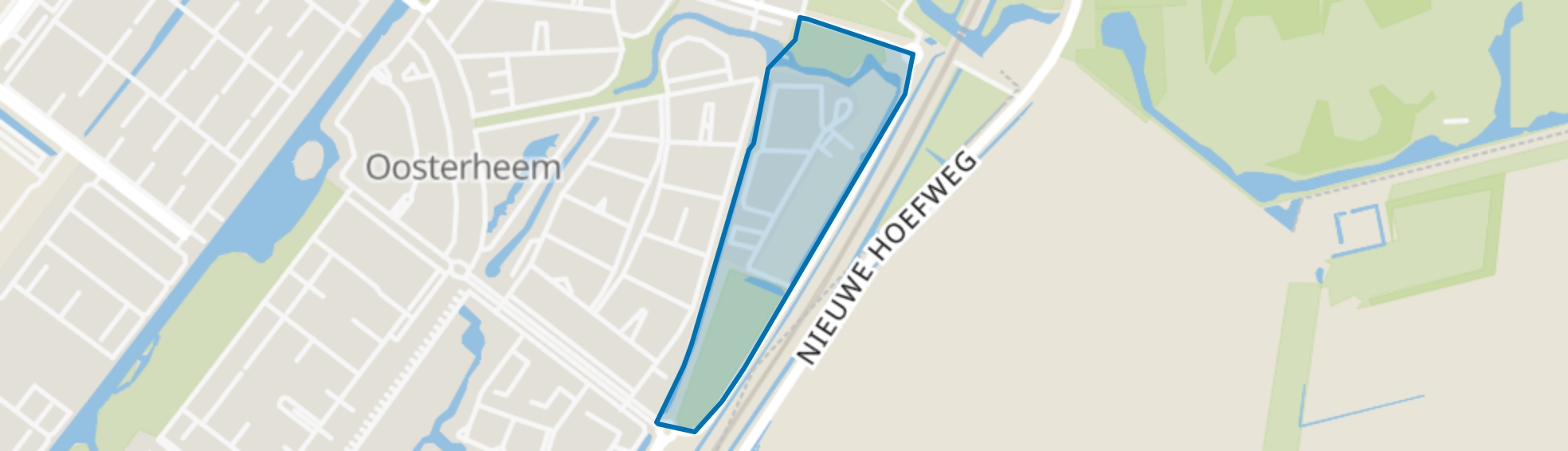 B. en W.-buurt, Zoetermeer map