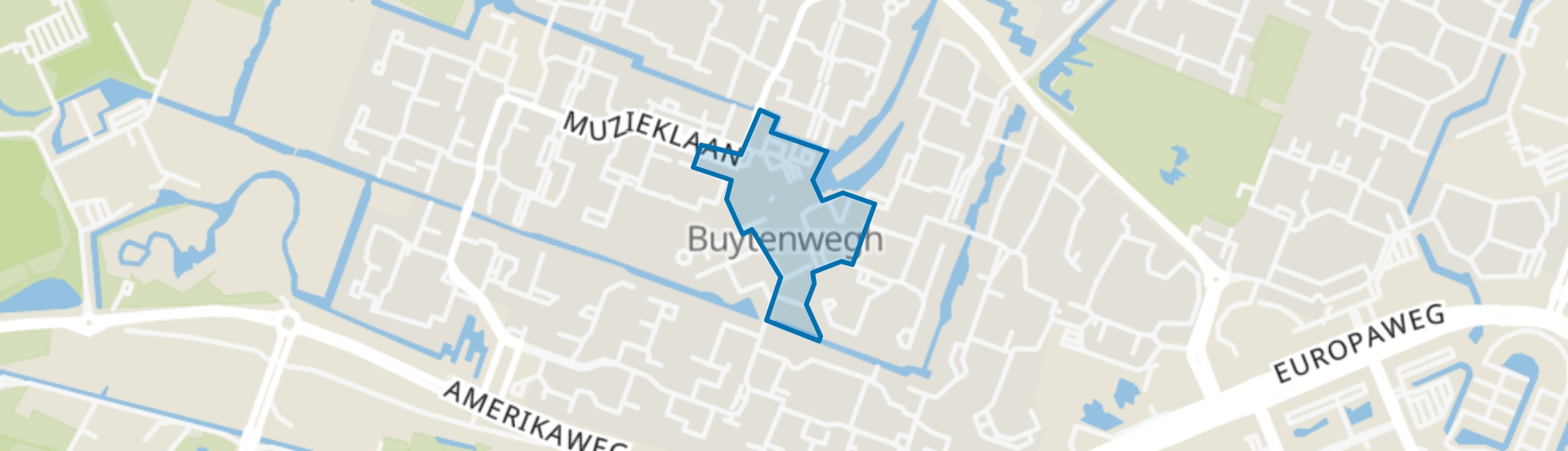Buytenwegh-Centrum, Zoetermeer map