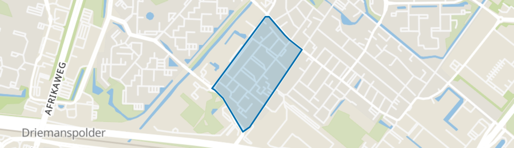 Dichtersbuurt, Zoetermeer map