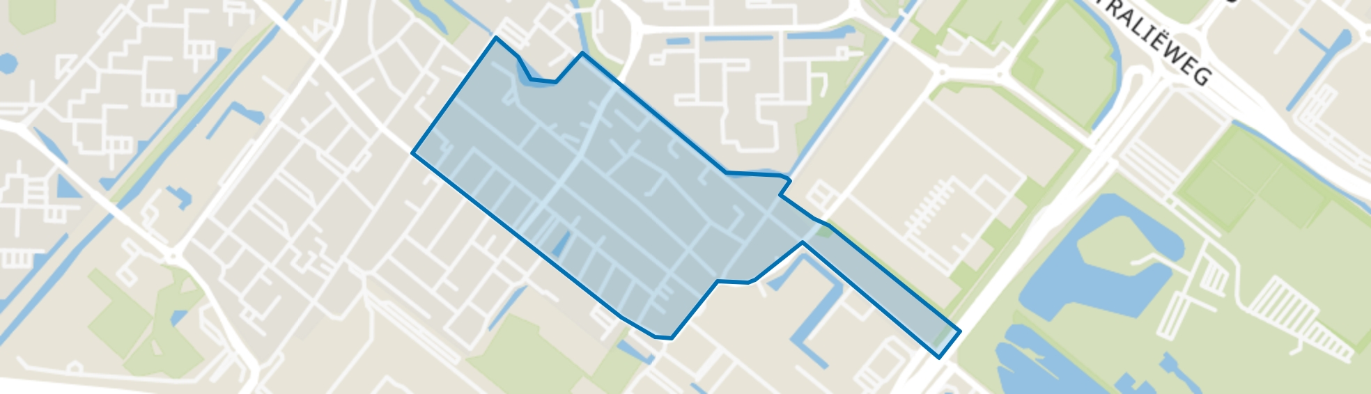 Dorp-Oost, Zoetermeer map