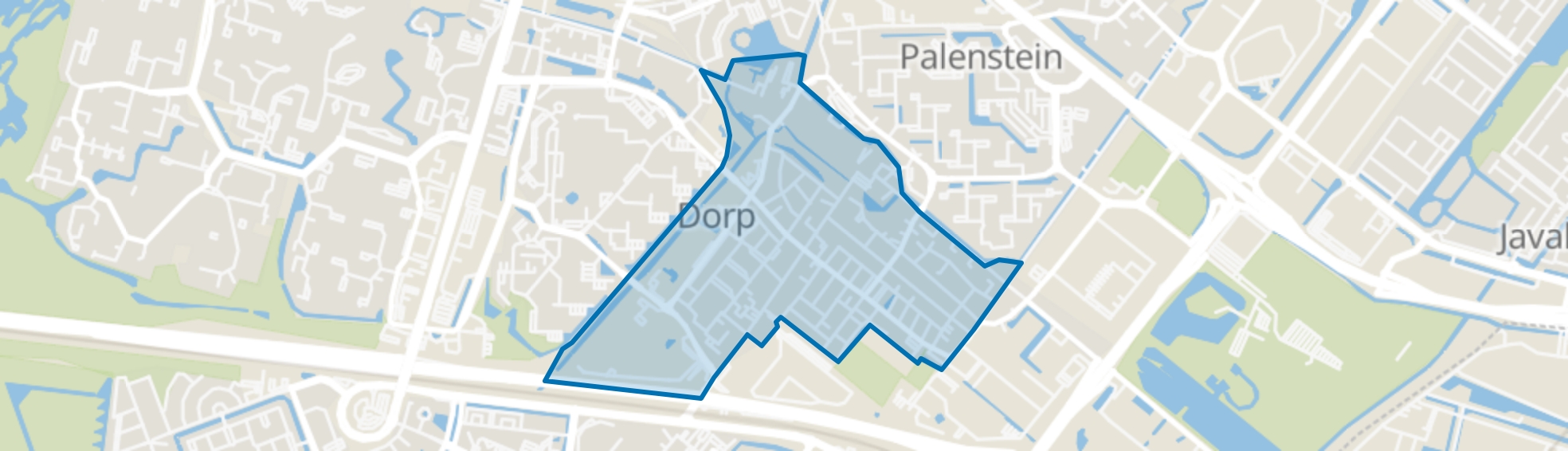 Dorp, Zoetermeer map