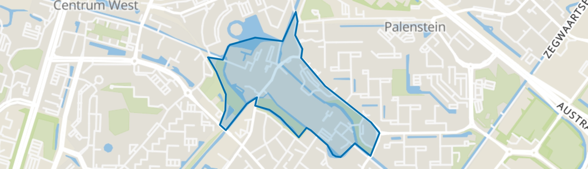 Dorpsstraat, Zoetermeer map