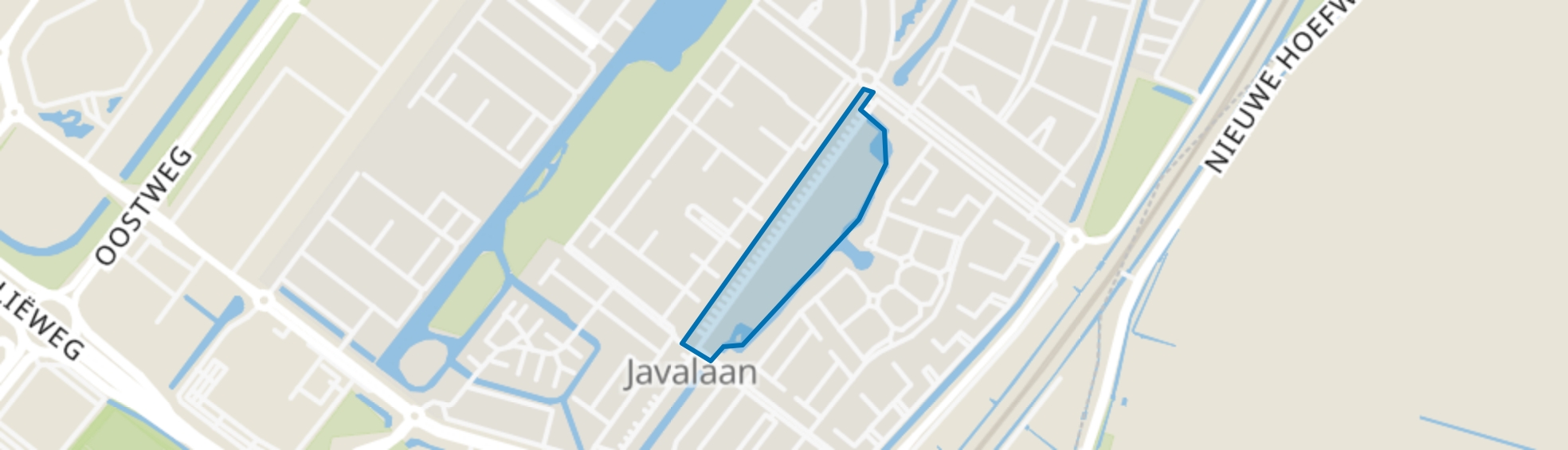 Eilandenbuurt midden, Zoetermeer map
