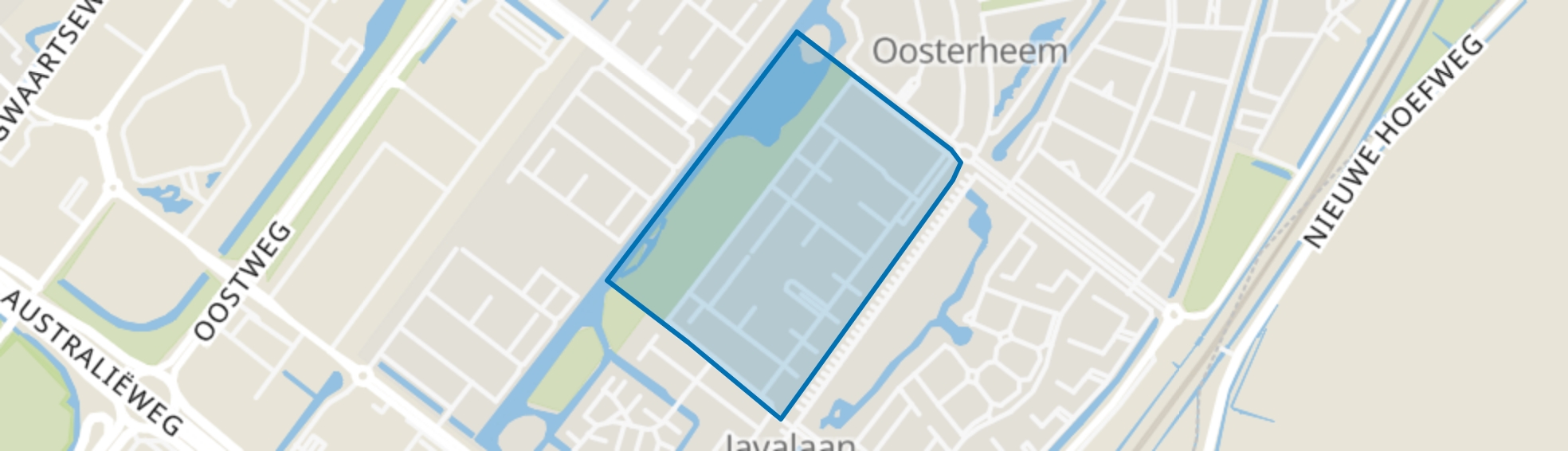 Eilandenbuurt-Noordwest, Zoetermeer map