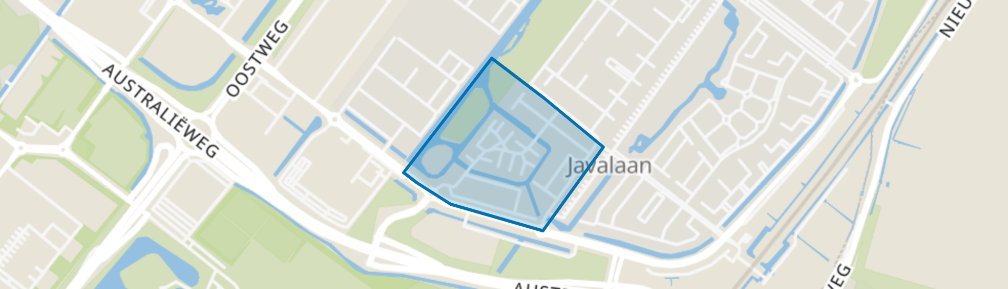 Eilandenbuurt-Zuidwest, Zoetermeer map