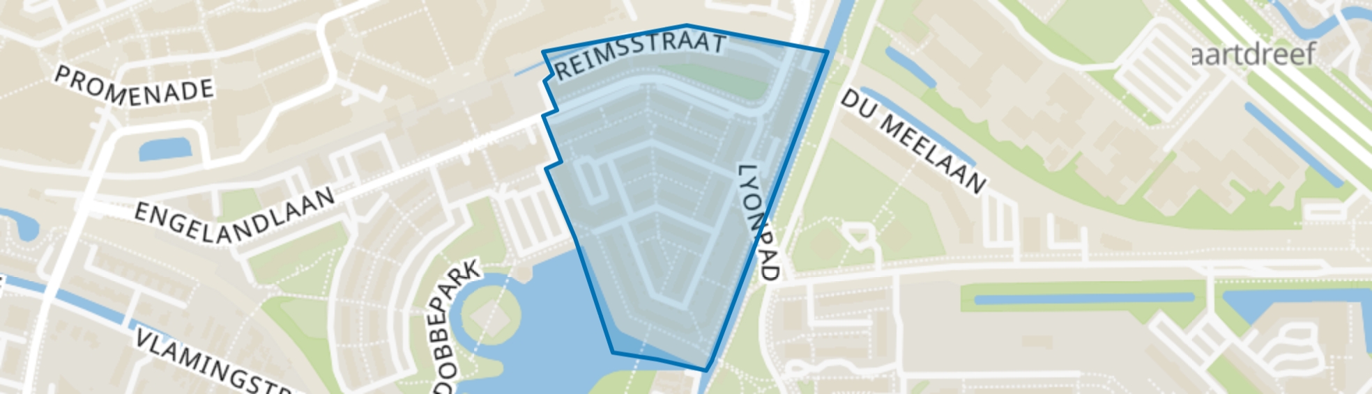 Franse buurt, Zoetermeer map