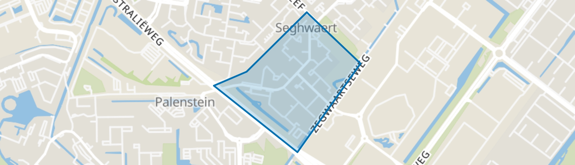 Gaardenbuurt, Zoetermeer map