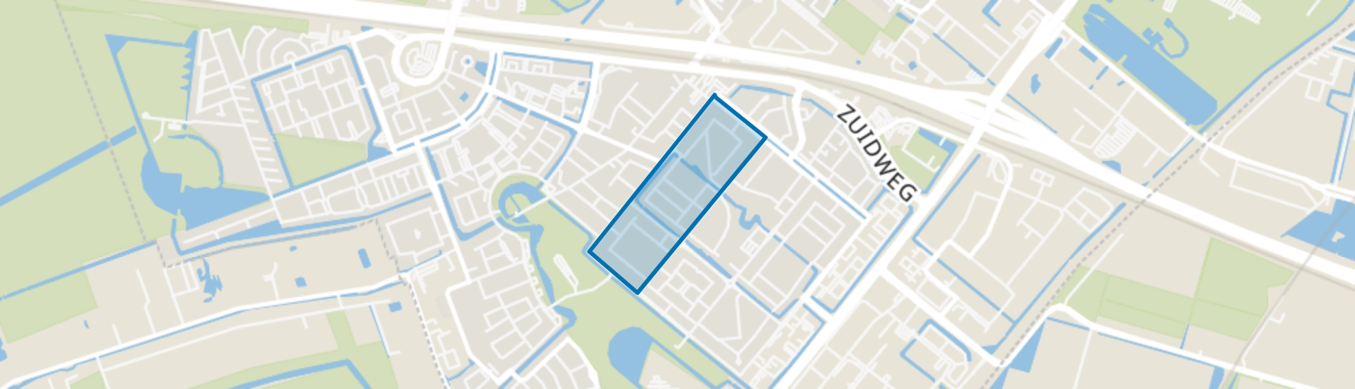 Gelenbuurt, Zoetermeer map
