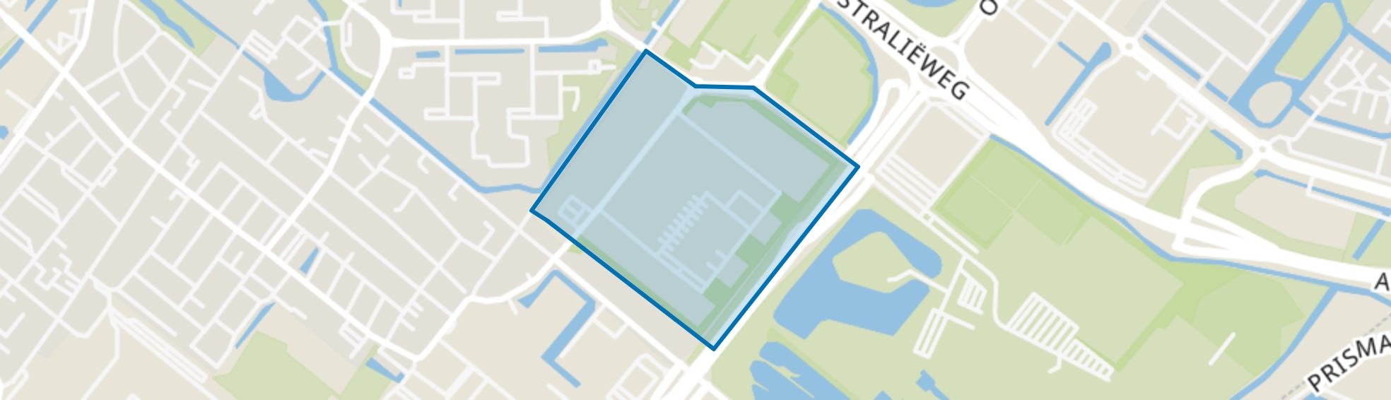 Hoornerhage, Zoetermeer map